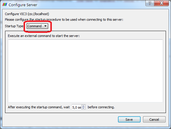 paraview 3 configure server
