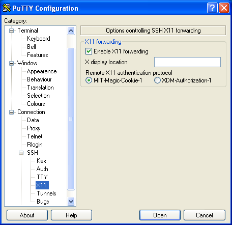 PuTTY config 3